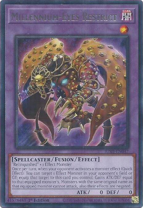 Millennium-Eyes Restrict [JUSH-EN047] Rare | Exor Games Bridgewater