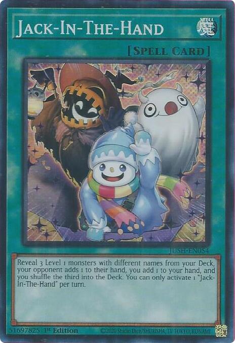 Jack-In-The-Hand (Super Rare) [JUSH-EN054] Super Rare | Exor Games Bridgewater