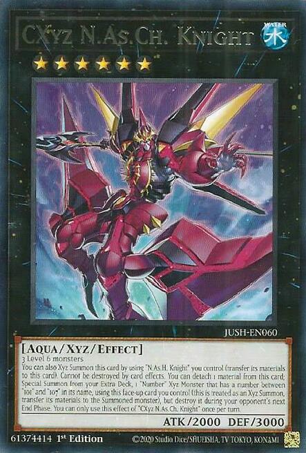 CXyz N.As.Ch. Knight [JUSH-EN060] Rare | Exor Games Bridgewater