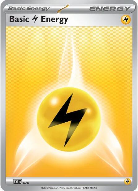 Basic Lightning Energy (020) [Scarlet & Violet: Black Bolt] | Exor Games Bridgewater