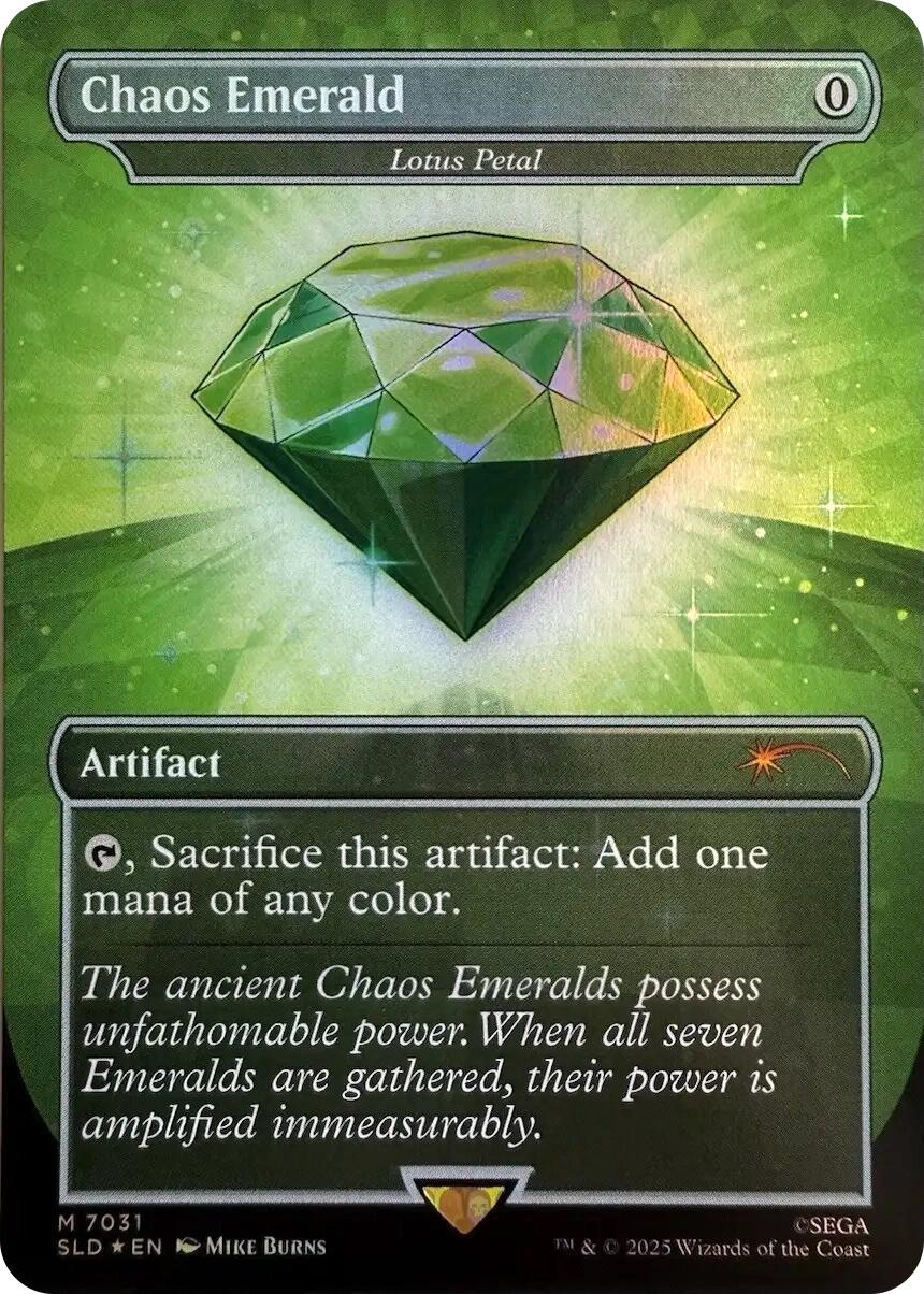 Chaos Emerald - Lotus Petal (7031) [Secret Lair Drop Series] | Exor Games Bridgewater