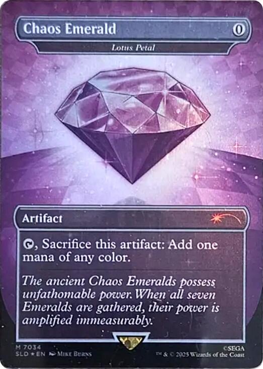 Chaos Emerald - Lotus Petal (7034) [Secret Lair Drop Series] | Exor Games Bridgewater