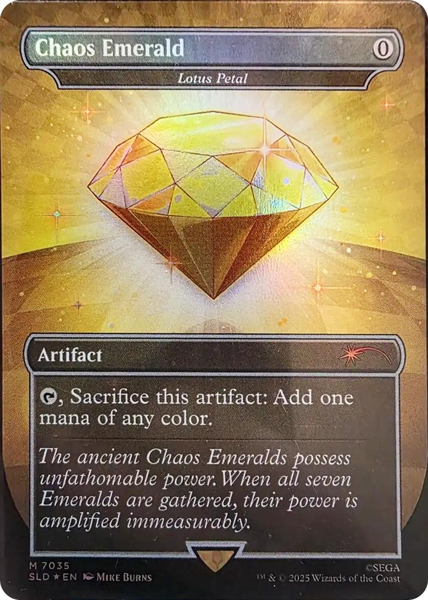 Chaos Emerald - Lotus Petal (7035) [Secret Lair Drop Series] | Exor Games Bridgewater