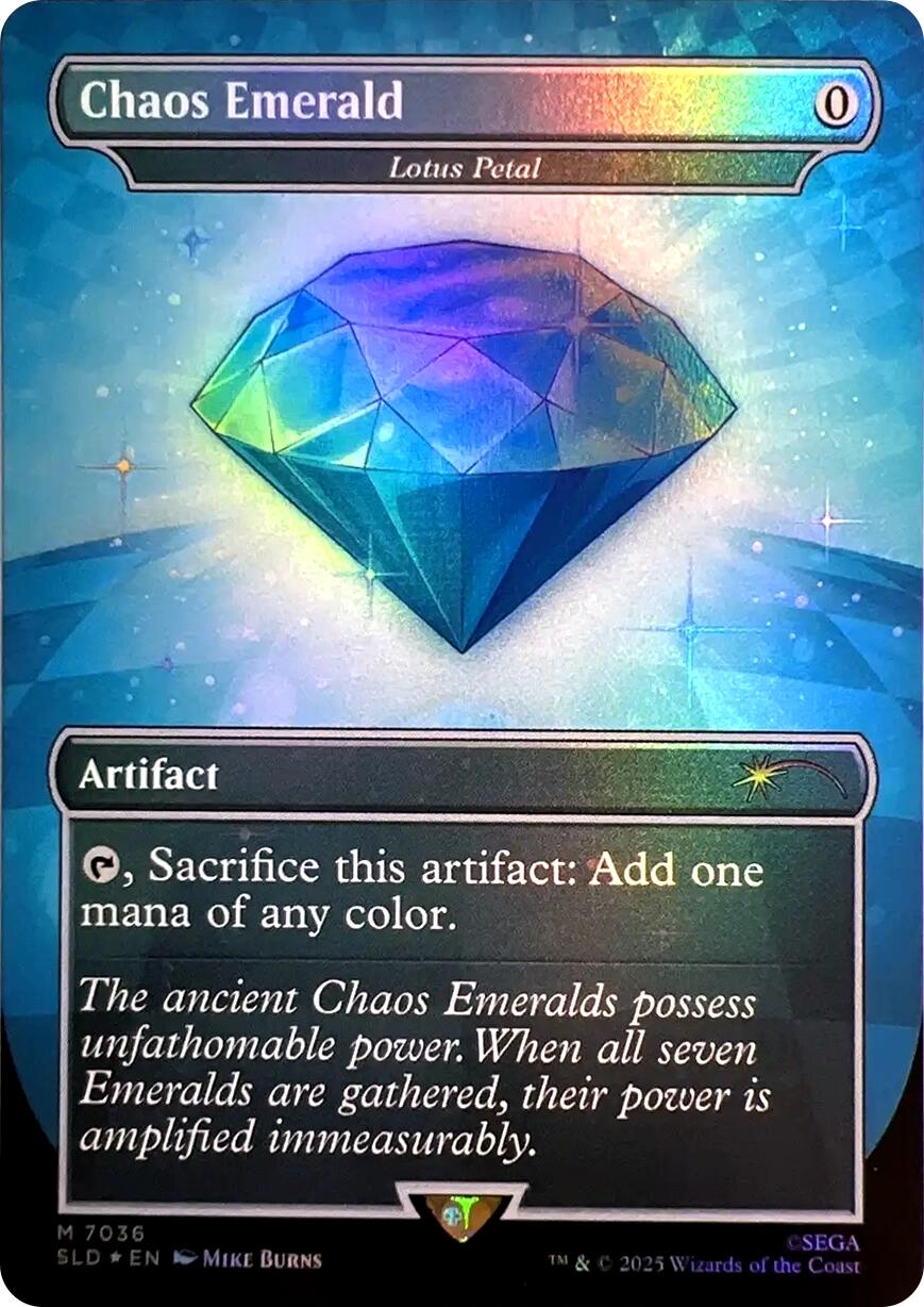 Chaos Emerald - Lotus Petal (7036) [Secret Lair Drop Series] | Exor Games Bridgewater