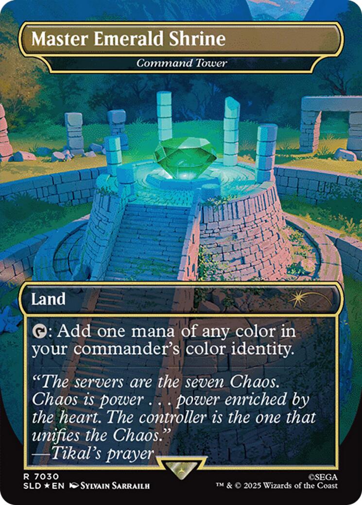Master Emerald Shrine - Command Tower (7030) [Secret Lair Drop Series] | Exor Games Bridgewater