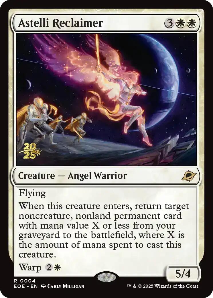 Astelli Reclaimer [Edge of Eternities Prerelease Promos] | Exor Games Bridgewater