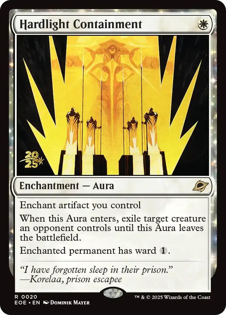 Hardlight Containment [Edge of Eternities Prerelease Promos] | Exor Games Bridgewater