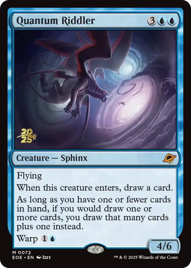 Quantum Riddler [Edge of Eternities Prerelease Promos] | Exor Games Bridgewater