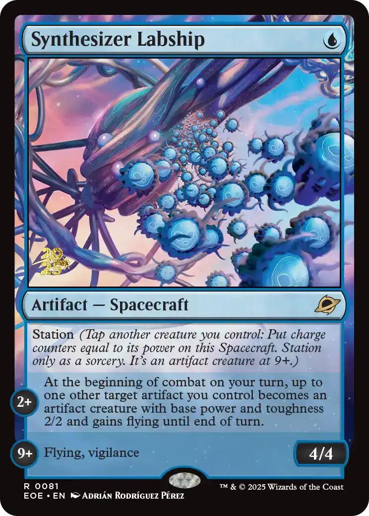 Synthesizer Labship [Edge of Eternities Prerelease Promos] | Exor Games Bridgewater