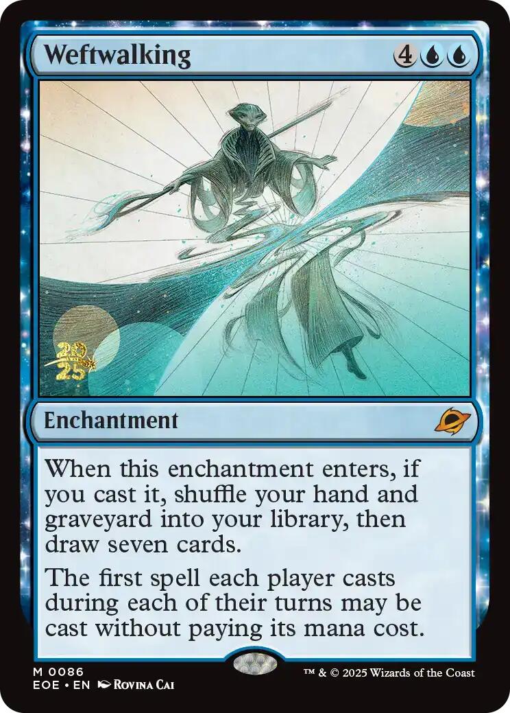 Weftwalking [Edge of Eternities Prerelease Promos] | Exor Games Bridgewater