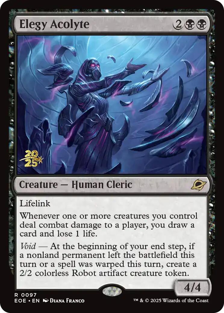 Elegy Acolyte [Edge of Eternities Prerelease Promos] | Exor Games Bridgewater