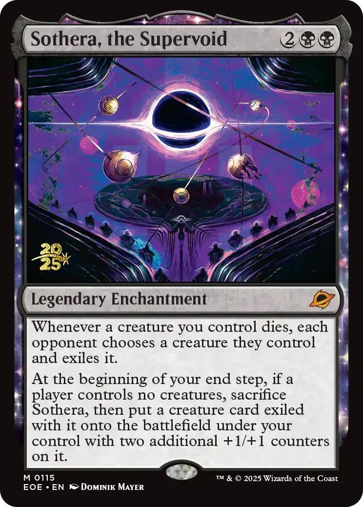 Sothera, the Supervoid [Edge of Eternities Prerelease Promos] | Exor Games Bridgewater