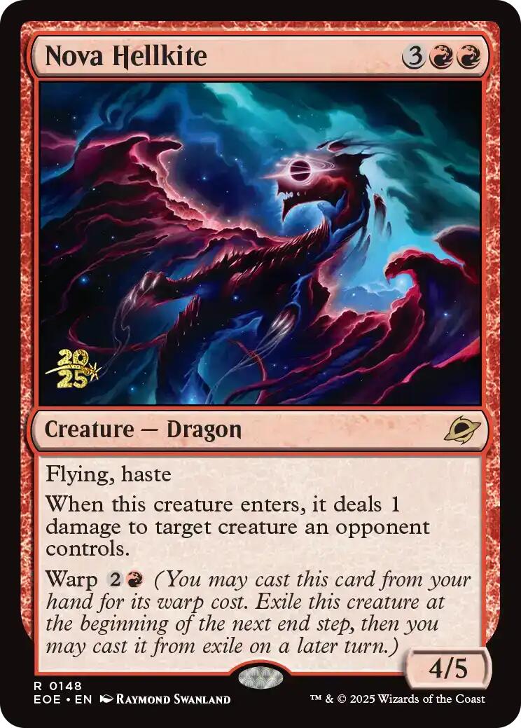 Nova Hellkite [Edge of Eternities Prerelease Promos] | Exor Games Bridgewater
