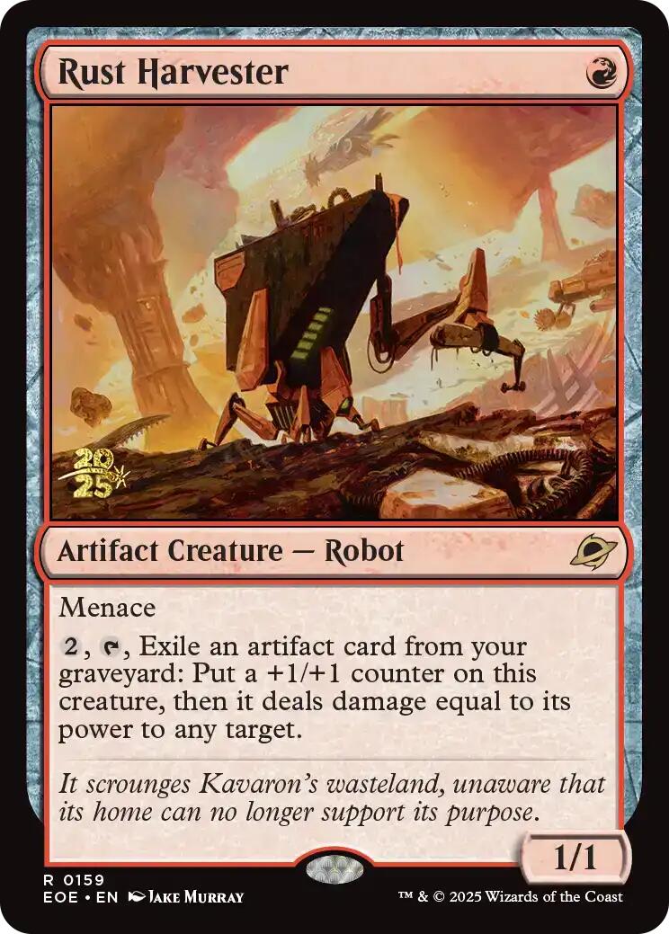Rust Harvester [Edge of Eternities Prerelease Promos] | Exor Games Bridgewater