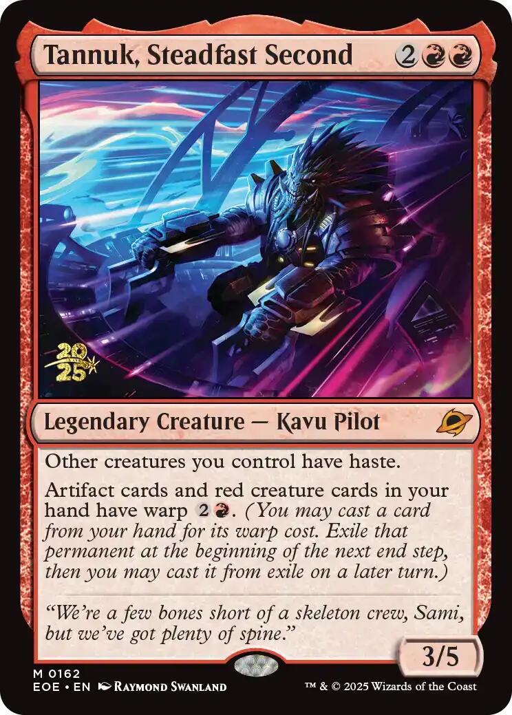 Tannuk, Steadfast Second [Edge of Eternities Prerelease Promos] | Exor Games Bridgewater