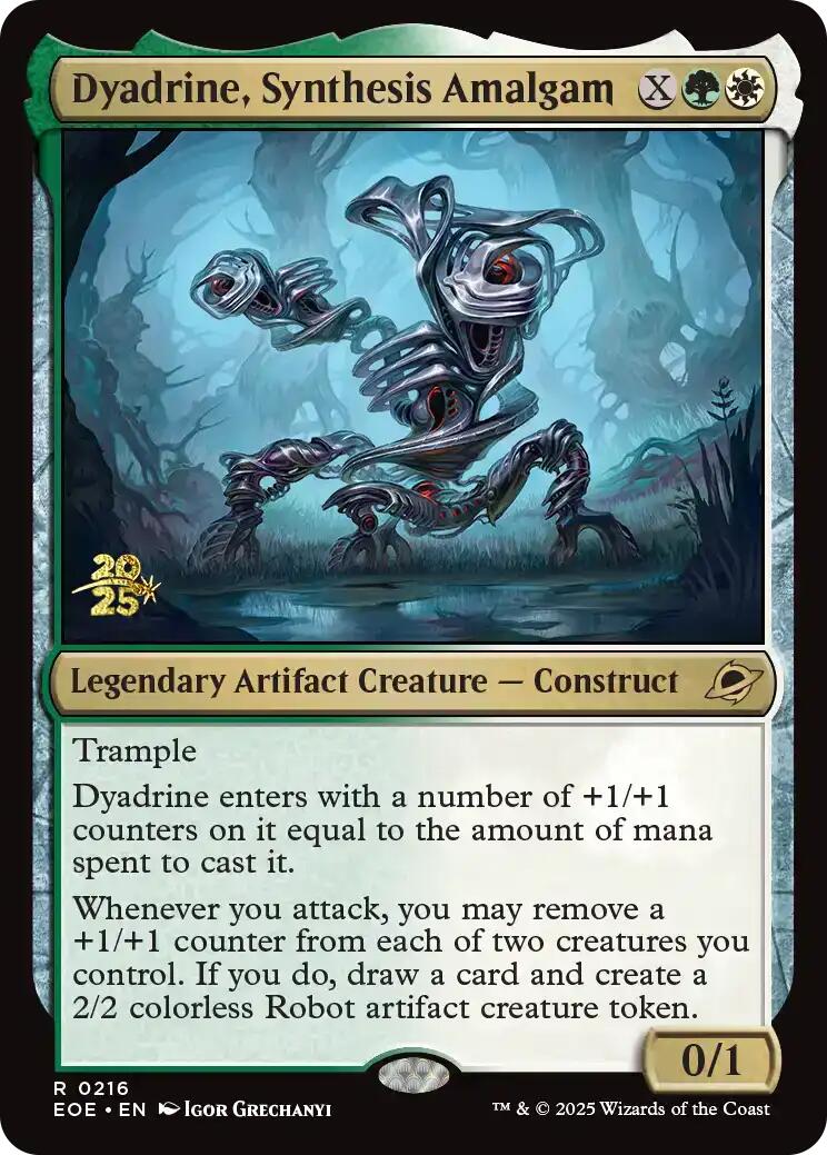 Dyadrine, Synthesis Amalgam [Edge of Eternities Prerelease Promos] | Exor Games Bridgewater
