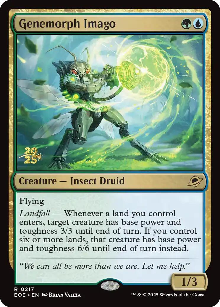 Genemorph Imago [Edge of Eternities Prerelease Promos] | Exor Games Bridgewater