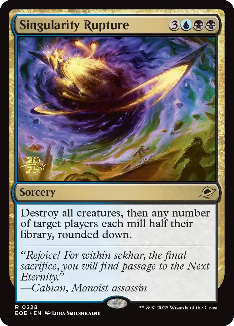 Singularity Rupture [Edge of Eternities Prerelease Promos] | Exor Games Bridgewater