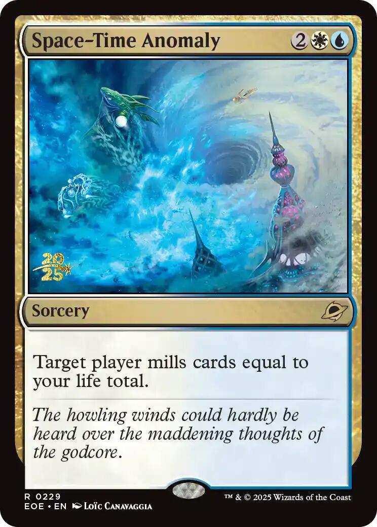 Space-Time Anomaly [Edge of Eternities Prerelease Promos] | Exor Games Bridgewater