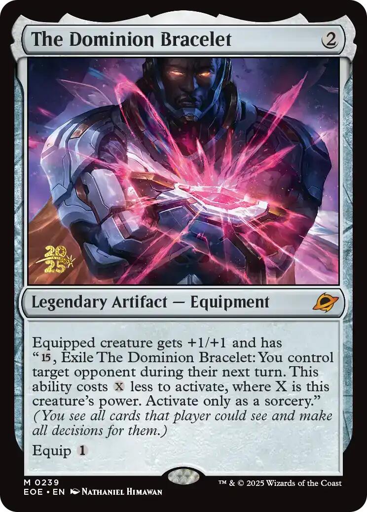 The Dominion Bracelet [Edge of Eternities Prerelease Promos] | Exor Games Bridgewater