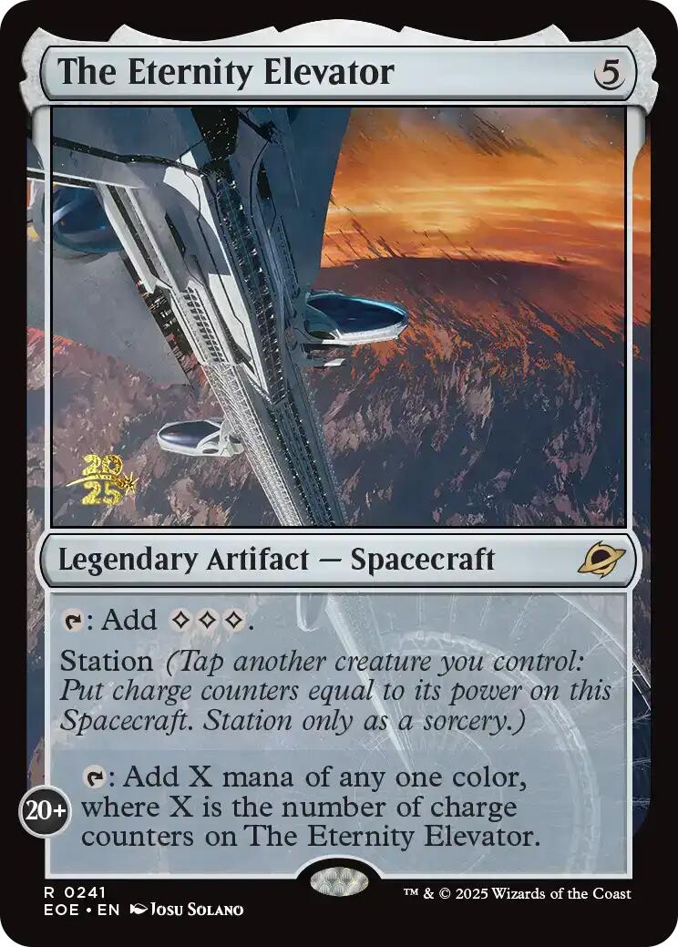 The Eternity Elevator [Edge of Eternities Prerelease Promos] | Exor Games Bridgewater