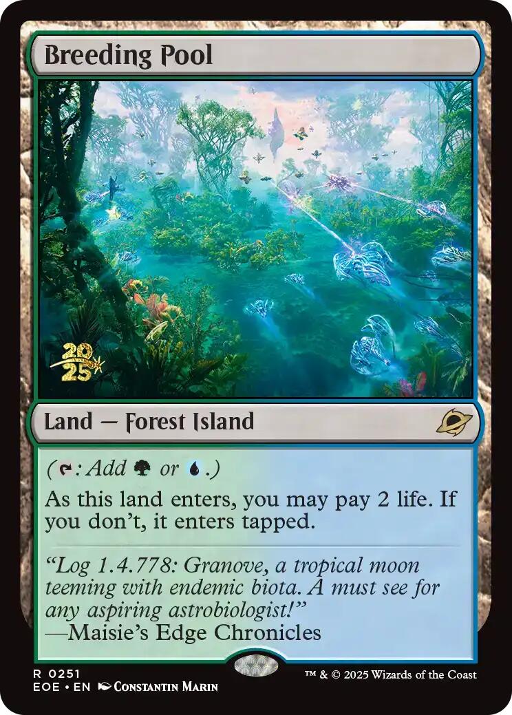 Breeding Pool [Edge of Eternities Prerelease Promos] | Exor Games Bridgewater
