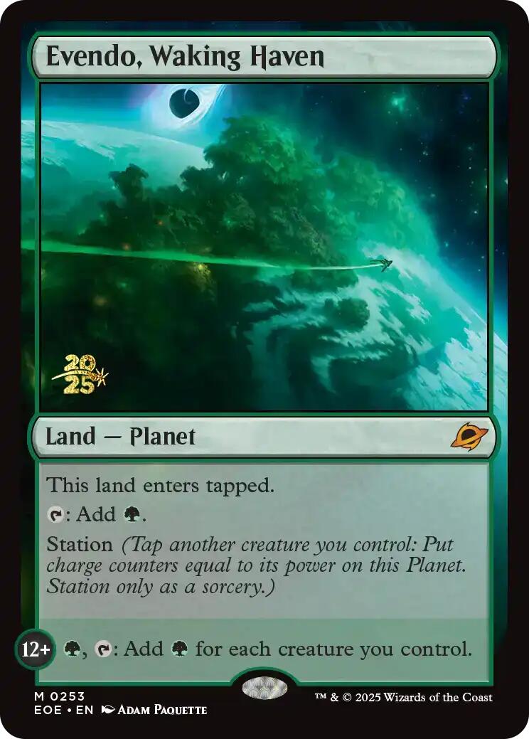 Evendo, Waking Haven [Edge of Eternities Prerelease Promos] | Exor Games Bridgewater