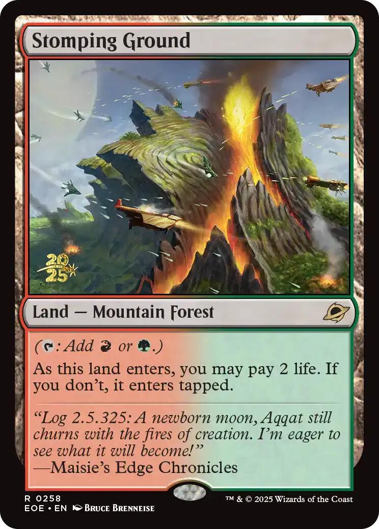 Stomping Ground [Edge of Eternities Prerelease Promos] | Exor Games Bridgewater