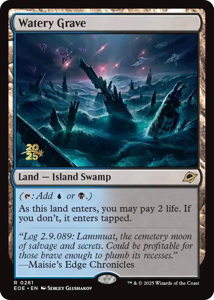 Watery Grave [Edge of Eternities Prerelease Promos] | Exor Games Bridgewater