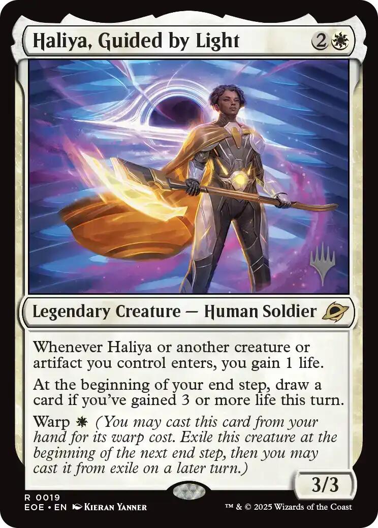 Haliya, Guided by Light [Edge of Eternities Promo Pack] | Exor Games Bridgewater