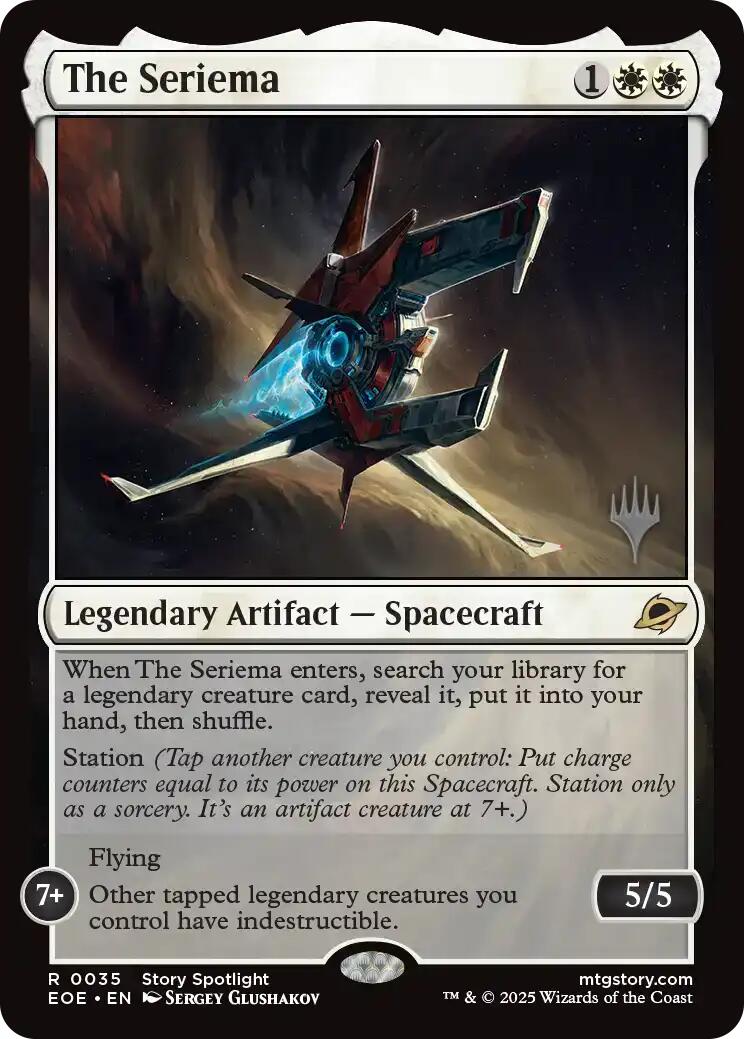 The Seriema [Edge of Eternities Promo Pack] | Exor Games Bridgewater
