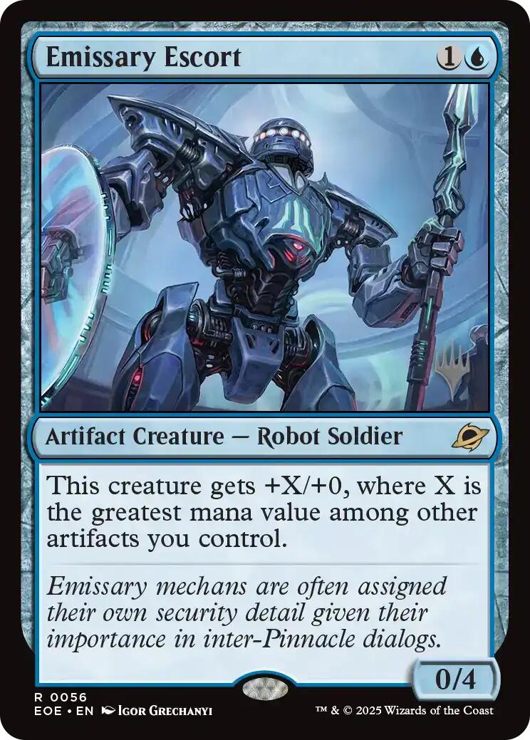 Emissary Escort (Promo Pack) [Edge of Eternities Promo Pack] | Exor Games Bridgewater