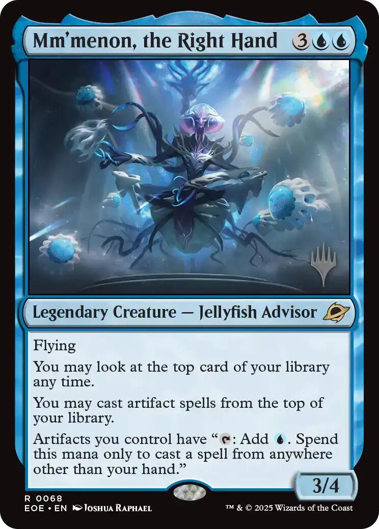 Mm'menon, the Right Hand [Edge of Eternities Promo Pack] | Exor Games Bridgewater