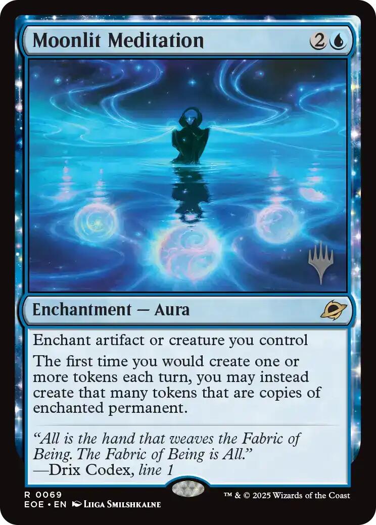 Moonlit Meditation [Edge of Eternities Promo Pack] | Exor Games Bridgewater