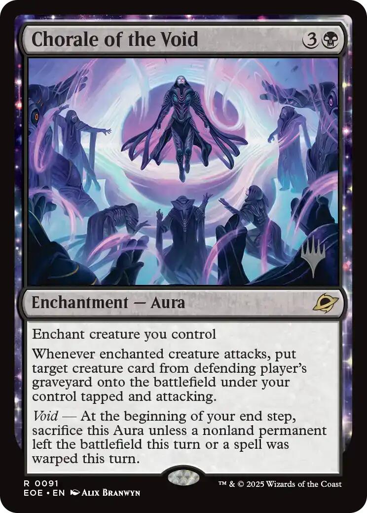 Chorale of the Void [Edge of Eternities Promo Pack] | Exor Games Bridgewater