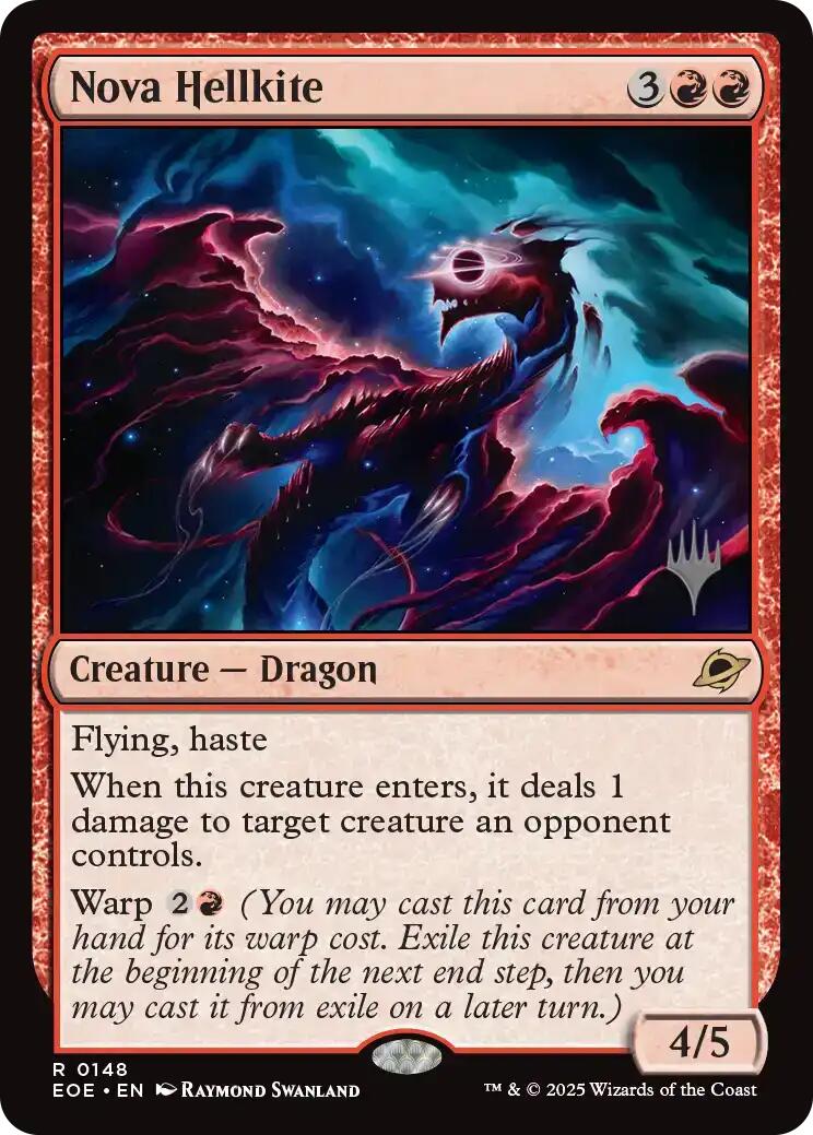 Nova Hellkite [Edge of Eternities Promo Pack] | Exor Games Bridgewater