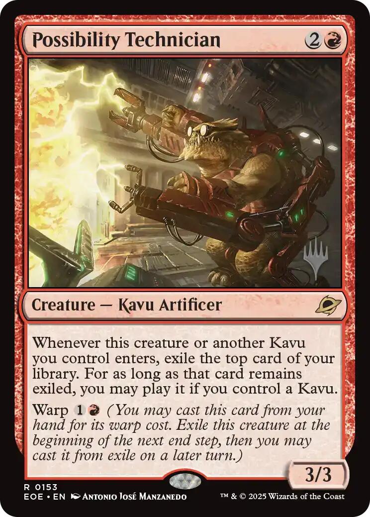 Possibility Technician [Edge of Eternities Promo Pack] | Exor Games Bridgewater