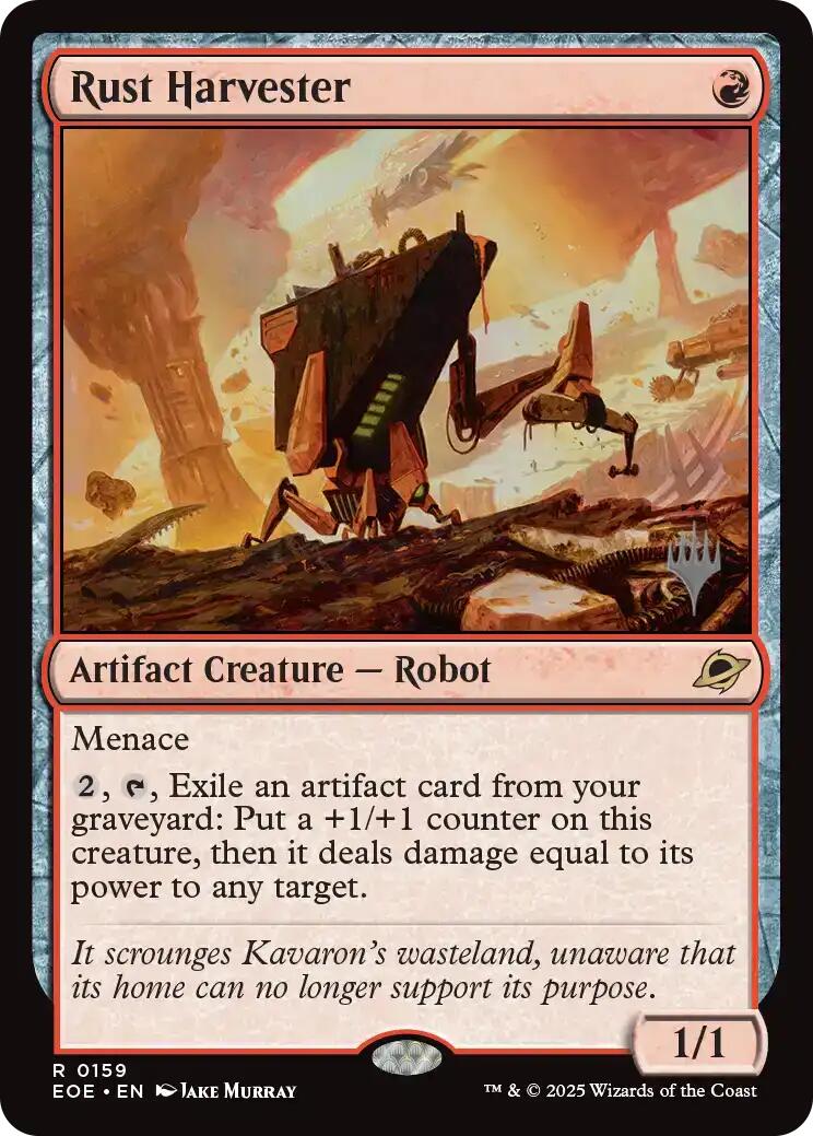Rust Harvester [Edge of Eternities Promo Pack] | Exor Games Bridgewater
