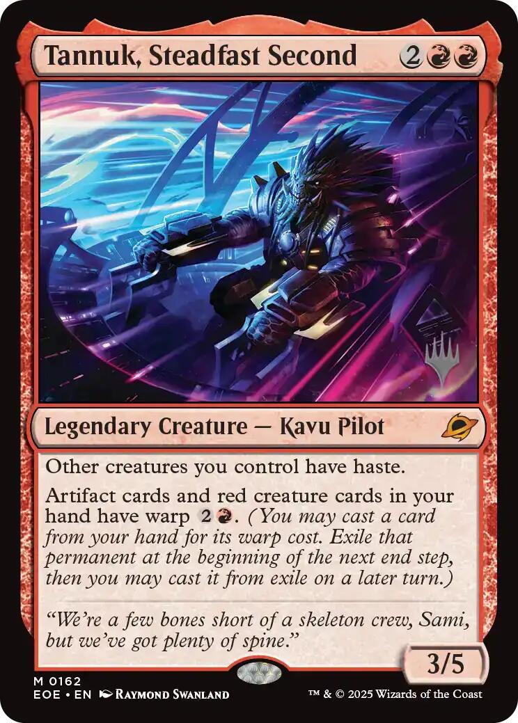 Tannuk, Steadfast Second [Edge of Eternities Promo Pack] | Exor Games Bridgewater