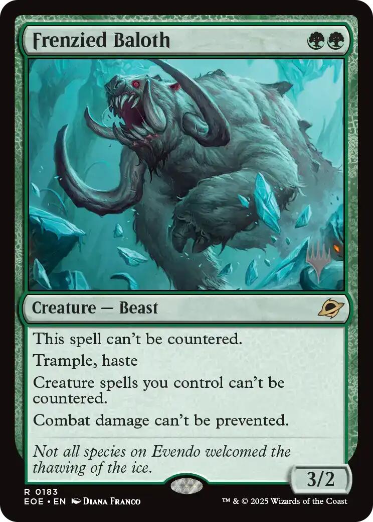 Frenzied Baloth [Edge of Eternities Promo Pack] | Exor Games Bridgewater