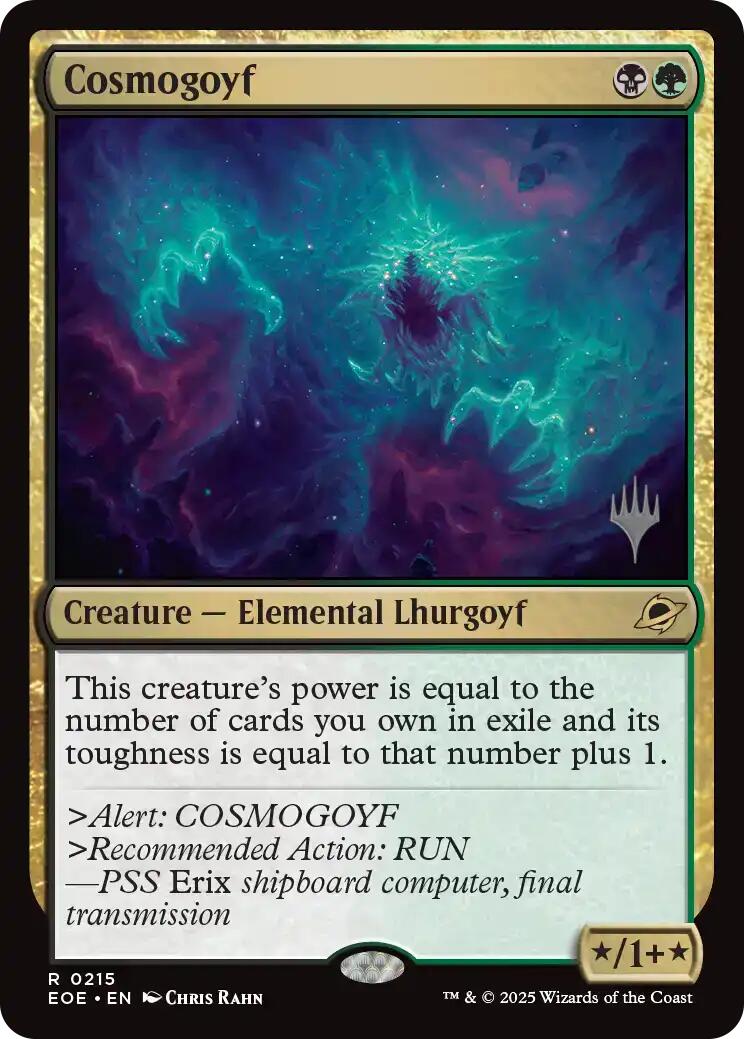 Cosmogoyf [Edge of Eternities Promo Pack] | Exor Games Bridgewater