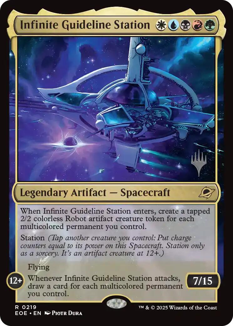 Infinite Guideline Station [Edge of Eternities Promo Pack] | Exor Games Bridgewater