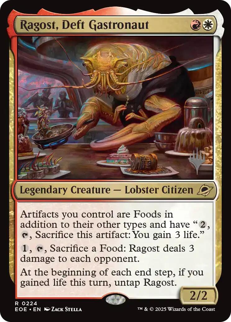 Ragost, Deft Gastronaut [Edge of Eternities Promo Pack] | Exor Games Bridgewater