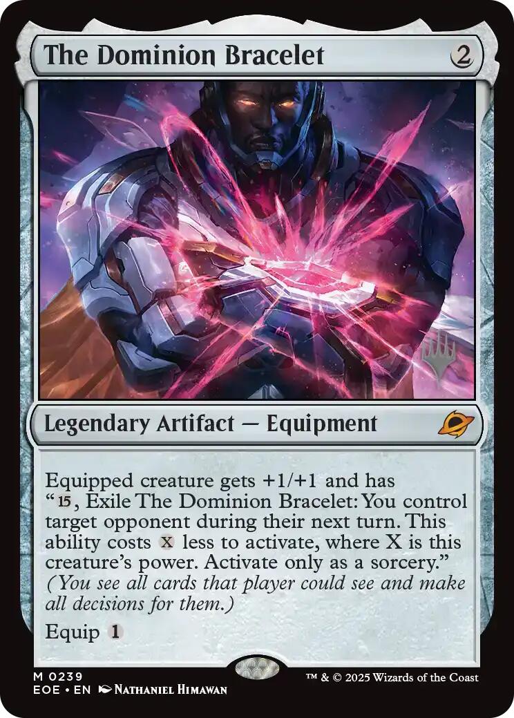 The Dominion Bracelet [Edge of Eternities Promo Pack] | Exor Games Bridgewater