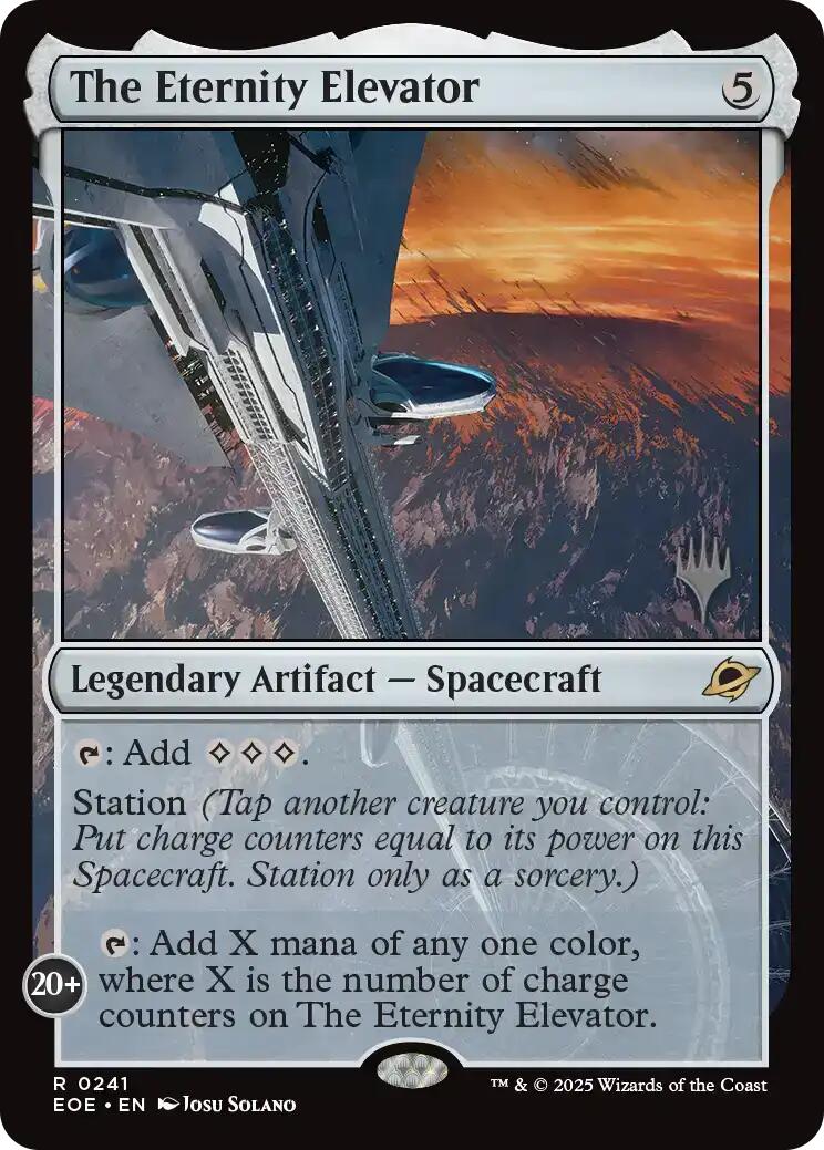 The Eternity Elevator [Edge of Eternities Promo Pack] | Exor Games Bridgewater