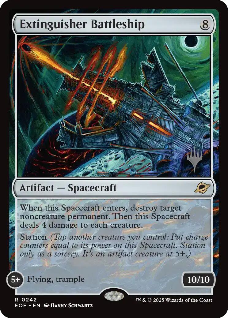 Extinguisher Battleship [Edge of Eternities Promo Pack] | Exor Games Bridgewater