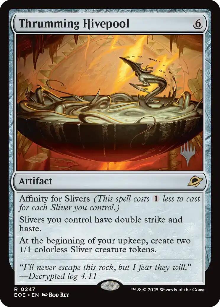 Thrumming Hivepool [Edge of Eternities Promo Pack] | Exor Games Bridgewater