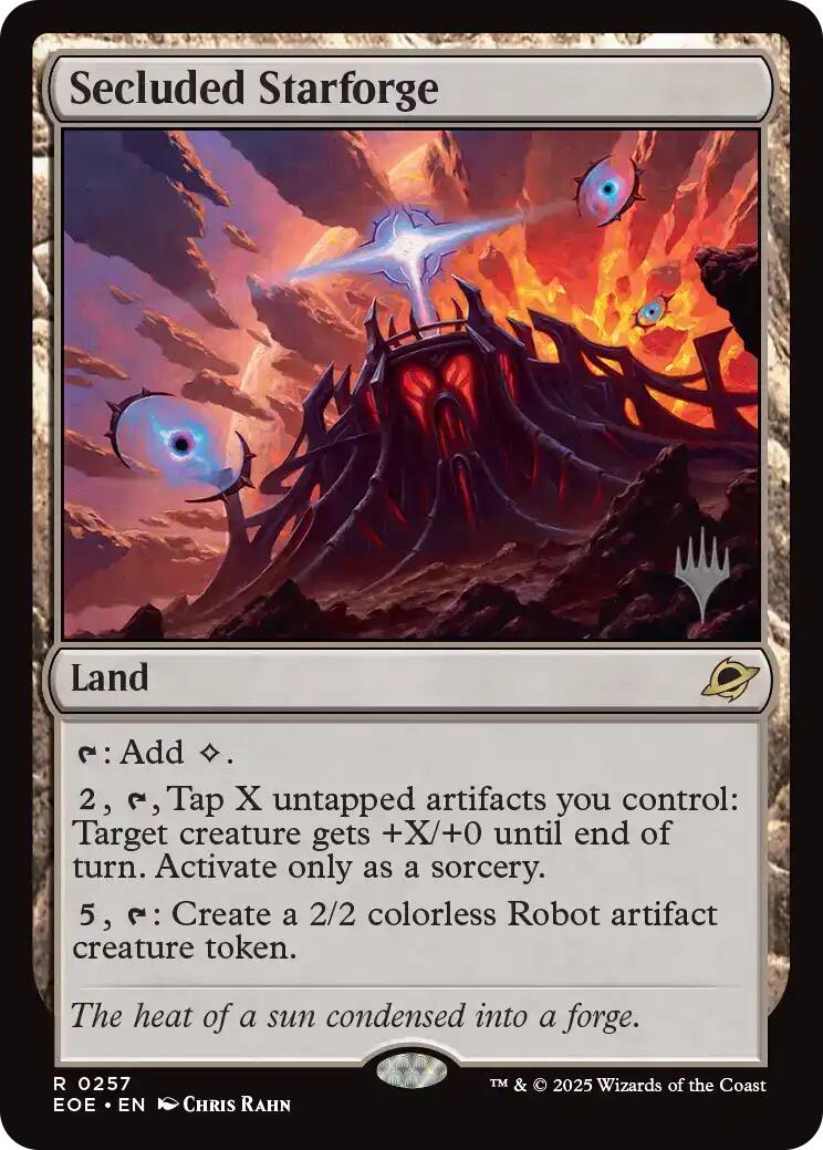 Secluded Starforge [Edge of Eternities Promo Pack] | Exor Games Bridgewater