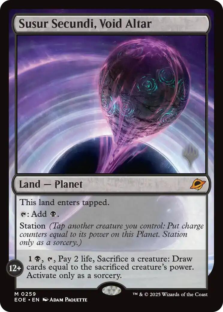 Susur Secundi, Void Altar [Edge of Eternities Promo Pack] | Exor Games Bridgewater