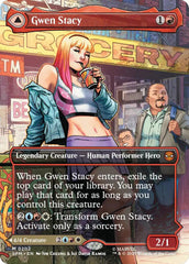 Gwen Stacy (0202) (Borderless) [Marvel's Spider-Man] | Exor Games Bridgewater
